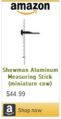 buy miniature cattle measuring stick
